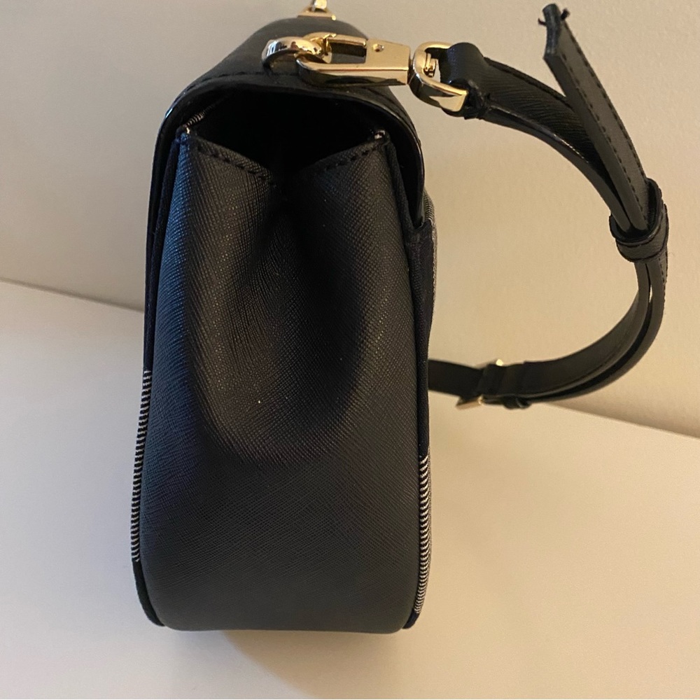 Kate Spade Black White Plaid Bag - Picture 4 of 7